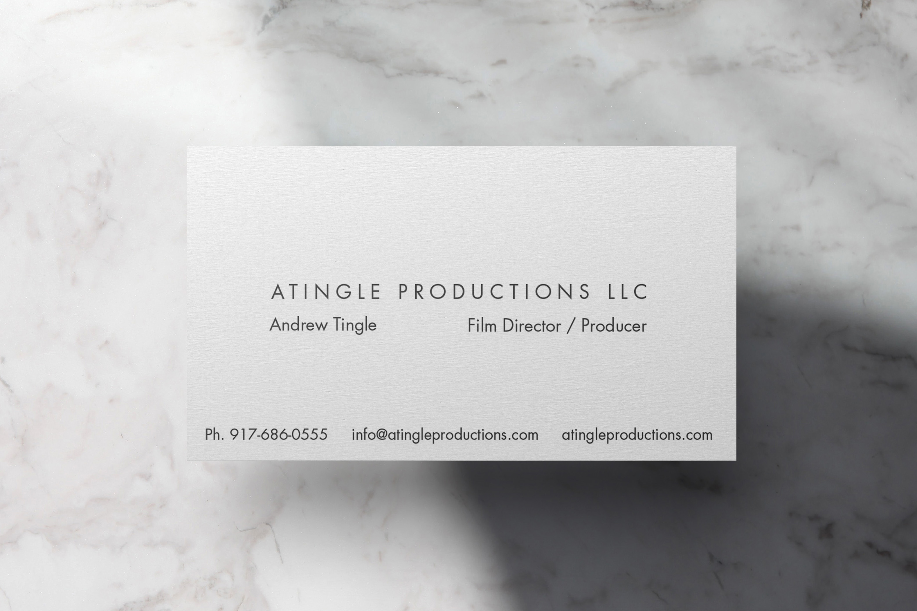 Personal Card for Andrew Tingle