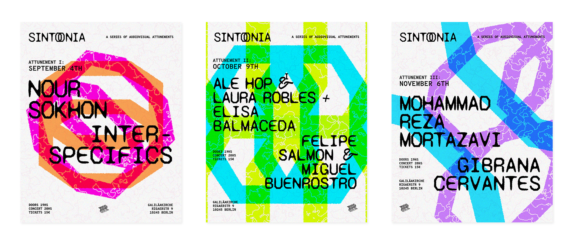 Sintonia Concert Series Posters