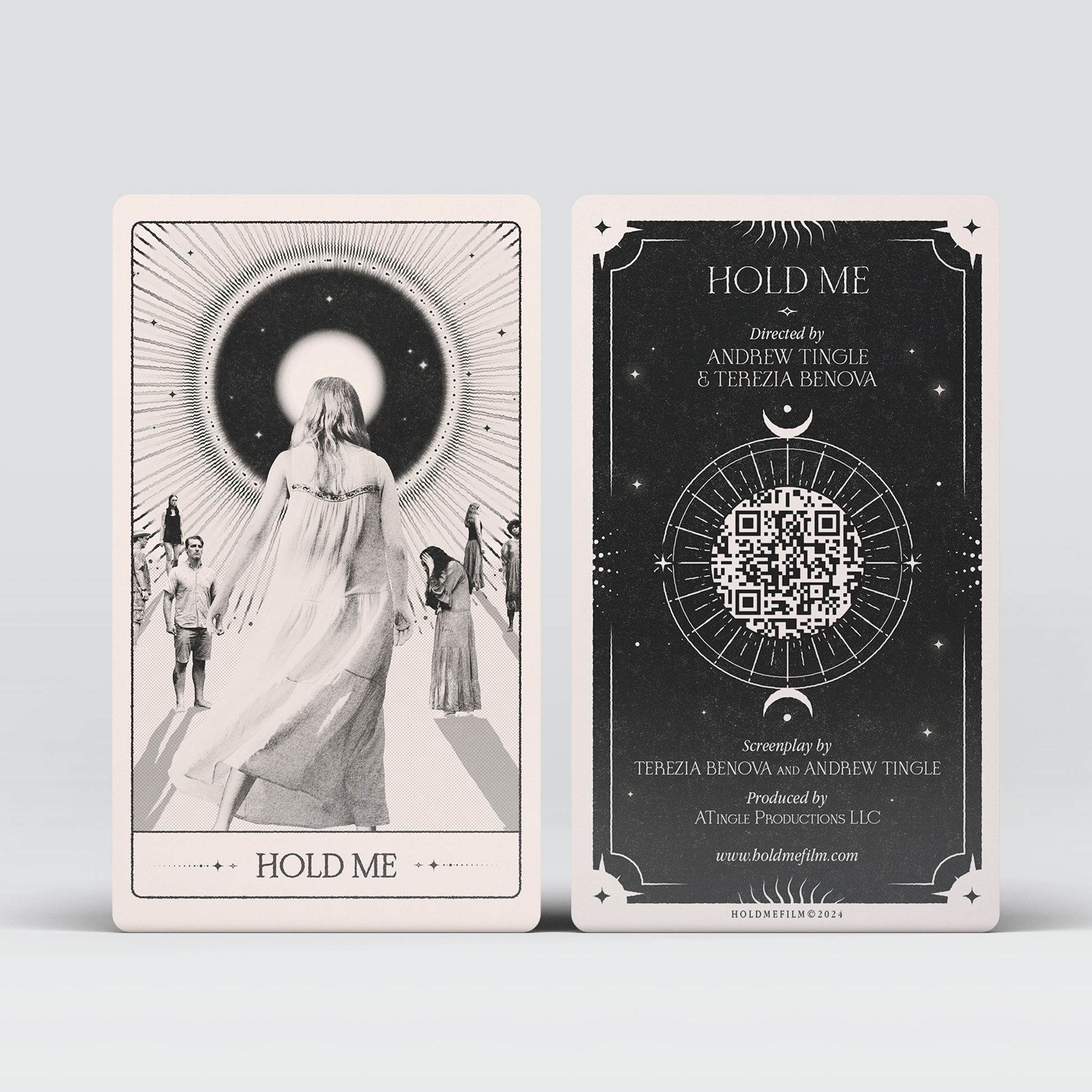 Hold Me Tarot Card Merch Design