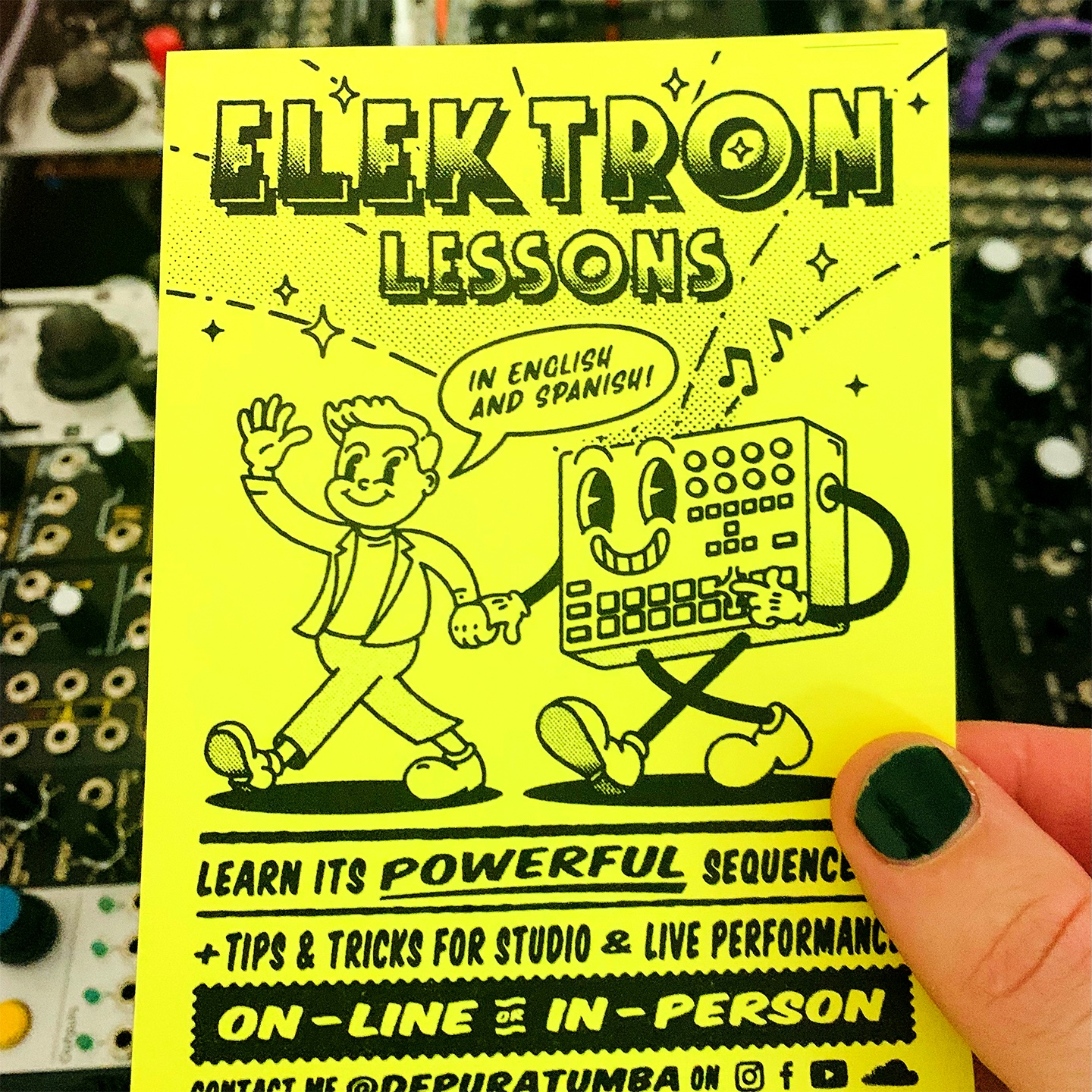 Elektron Lessons Flyer