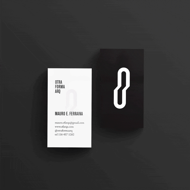Identity design for Otra Forma Architecture Studio
